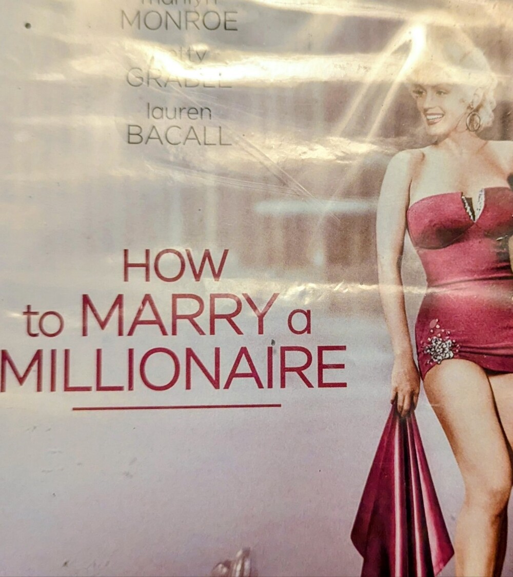 Marilyn Monroe how to Marry a Millionaire DVD